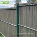Recinzione per la privacy a maglie di filo saldato per il cortile della villa